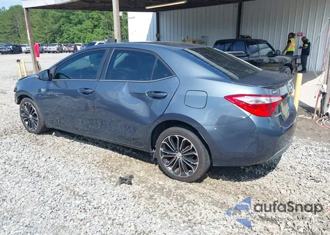 2014 Toyota Corolla S Plus from USA, damaged, VIN 2T1BURHE7EC193892